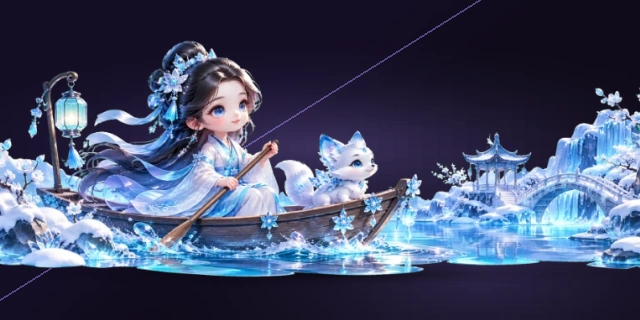 江山美景画